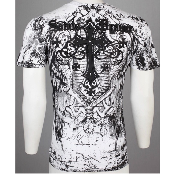 Archaic By Affliction Men's T-Shirt ACHILLES - Picture 6 of 8